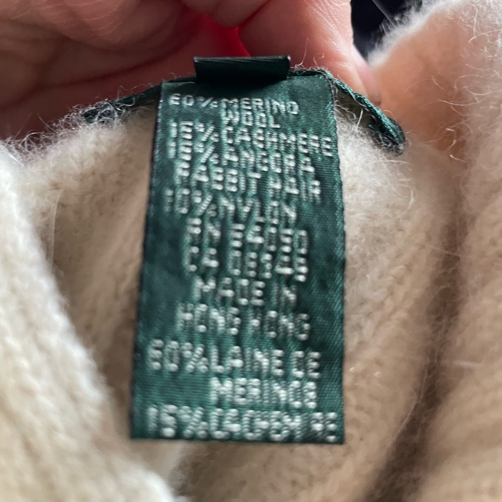 Ralph Lauren Wool Cashmere Pullover Sweater - Picture 6 of 7